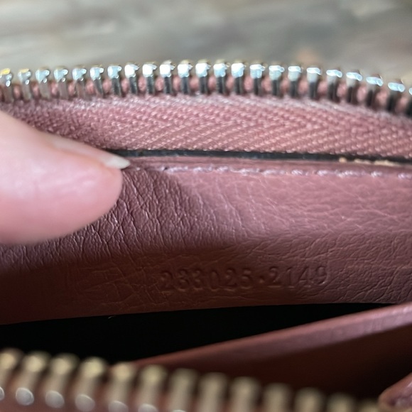 Gucci Sima pink Guccissma full zip long wallet - Picture 15 of 15